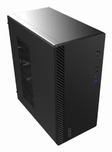 Gabinete Msi Pro Shield M100p, Midi-tower, Micro-atx/mini-itx, Usb 2.0/3.0, Sin Fuente, 1 Ventilador Instalado, Negro